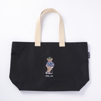 [RLX ラルフローレン]26SS Bear トートバッグ RLT022 ブラック