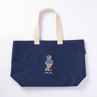 [RLX ラルフローレン]26SS Bear トートバッグ RLT022 ネイビー