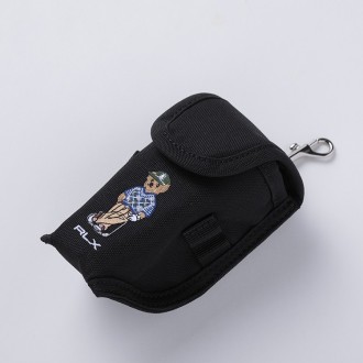 [RLX ラルフローレン]26SS Bear ボールポーチ RLY022 ブラック