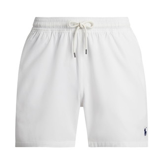 [POLO RALPH LAUREN]5.75インチ トラベラー クラシック スイム パンツ ホワイト S