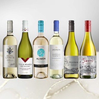 迷ったらこの6本！白ワインの王道シャルドネ＆ソーヴィニョン・ブラン！世界の厳選飲みくらべセット