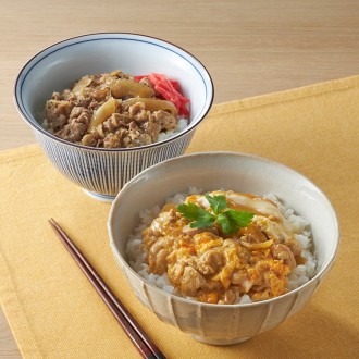 [すき家]牛丼の具＆[なか卯]親子丼の具（各5食）