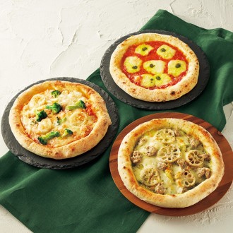 金沢[森山ナポリ]贅沢ピッツア3枚セット