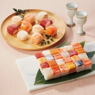 海鮮てまり寿司・モザイク寿司セット