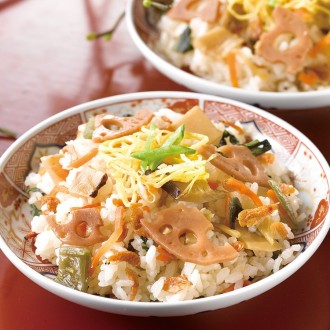 金沢料亭[金茶寮]海老ちらし寿司の素