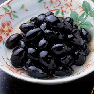 [小田垣商店]丹波黒大豆煮豆セット 2本化粧箱入り