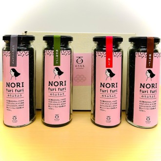 [のりもも norimomo]海苔 ふりふり 4本ギフトセット