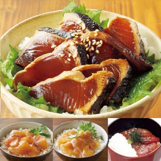 [宇佐もん工房]土佐の海鮮丼の素 4種（8食）セット