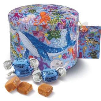 [GARDINERS]キャラメルファッジ（イントゥザブルー缶）