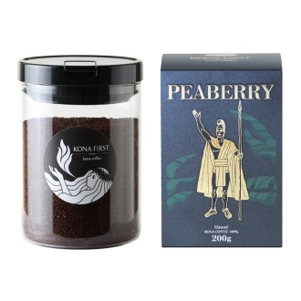 [コナファースト]ピーベリー ギフトボックス（挽き豆）