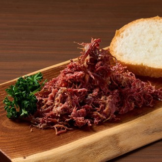 秋田県産牛100％ 粗ほぐしコンビーフ（3袋）