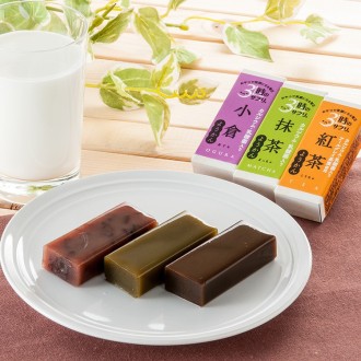 [3時のサプリ]スティック羊羹15本セットアソート