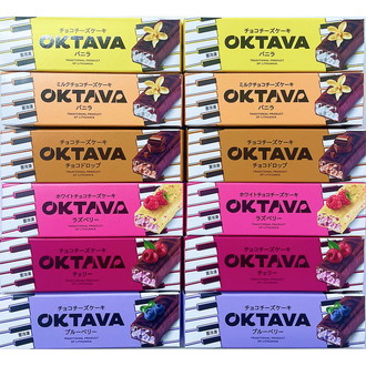 [オクターブ]チョコチーズケーキ6種12本セット