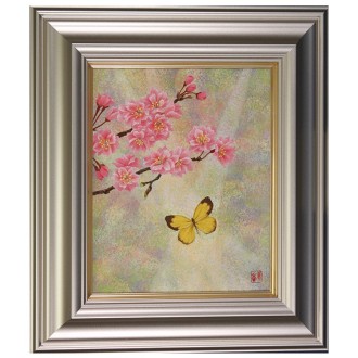 [髙井美香]日本画『光の道しるべ』