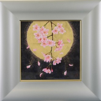 [髙井美香]日本画『春の舞』