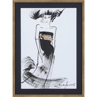 [コシノジュンコ]モード画『LA MODE Ⅱ 』