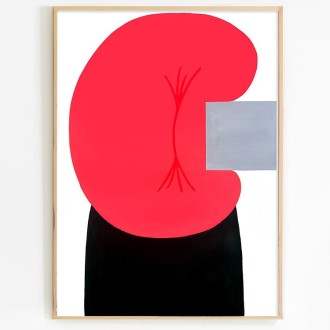 [いおり]アクリル画『7／25』