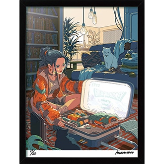 [イマムラ]デジタル版画『NOW Loading』