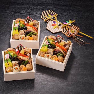 [京都しょうざん]和の個食おせち料理「吉春」三折