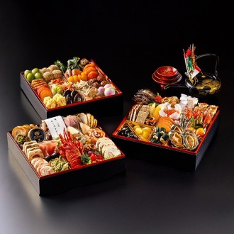 [川崎日航ホテル監修]和洋中おせち三段重