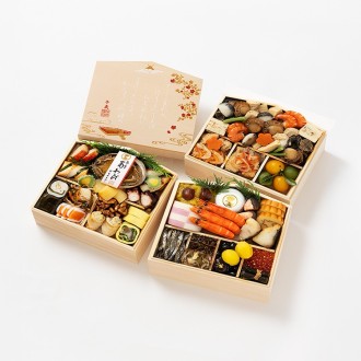 [伊勢せきや]参宮おせち 絵馬三段重「福祥」