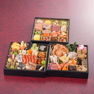 [渡月庵・宝仙閣・寿苑]能登半島 和倉温泉 3旅館コラボおせち