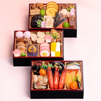 [千賀屋謹製]迎春おせち料理「金千華」和風三段重