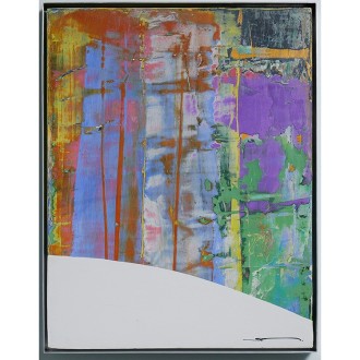 [吉田花子]アクリル画 『風の記憶４ ー The Wind Remembers ー』