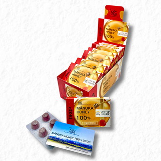 〔MIS〕マヌカハニードロップ15＋1ダースセット（オリジナル巾着付き）