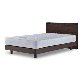 [シモンズ]イクラス シェルフフラット6.5 ステーションタイプ シングル ダーク