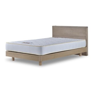 [シモンズ]イクラス シェルフフラット6.5 ステーションタイプ シングル グレージュ