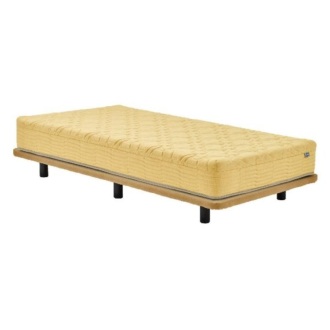 [シモンズ]ポケットダブルス シングル イエロー/ペールイエロー 14ｃｍ脚