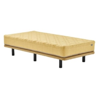 [シモンズ]ポケットダブルス シングル イエロー/ペールイエロー 20ｃｍ脚