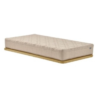 [シモンズ]ポケットダブルス シングル アイボリー/ペールイエロー 3.5ｃｍ脚