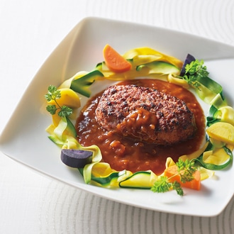 [キッチン飛騨]飛騨牛ハンバーグ