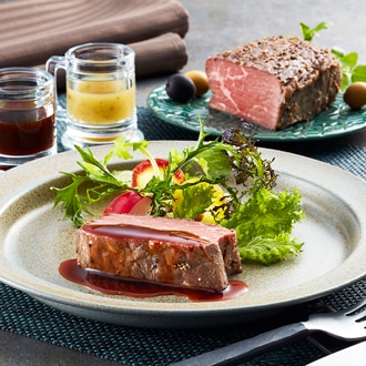 [TERAKOYA]監修 2種のソースで味わうローストビーフ