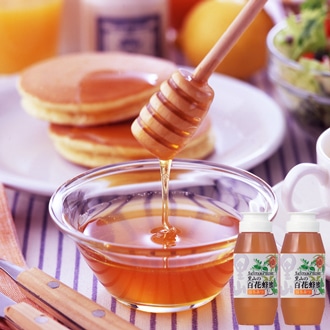 [山田養蜂場]里山の百花蜂蜜（国産）（2本入り）