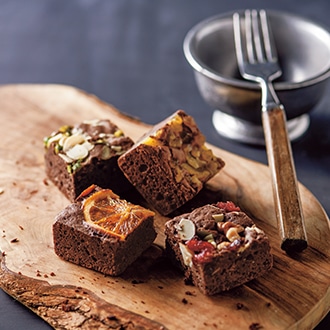 [ホシフルーツ]ナッツとドライフルーツの贅沢ブラウニー 20個