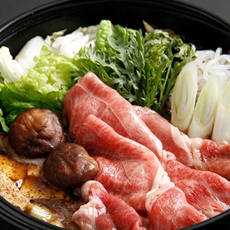 北海道産黒和牛 知床牛すき焼き
