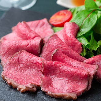 鹿児島黒牛のローストビーフ（ソース付）2セット