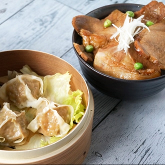 豚丼の具・豚肉しゅうまい（3個入り）セット