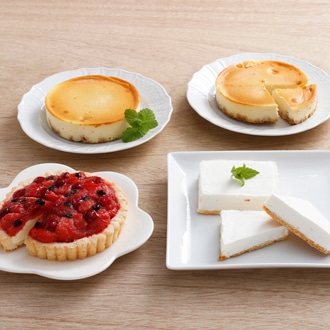 [乳蔵]3つのケーキセット