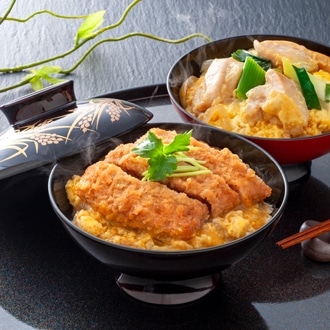 [祇園又吉]だし香る京風かつとじ・親子煮