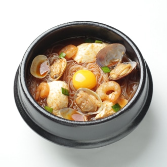 [糖質0gぷるんちゃん麺] 海鮮チゲ味 12袋入