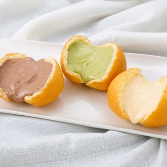 [八天堂]くりーむパン詰合せ（3種10個入）