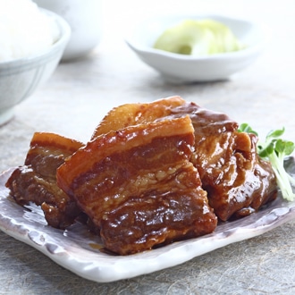 鹿児島県産黒豚使用　豚角煮（190g×3個）