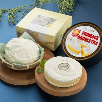 [スイートオーケストラ わらく堂]チーズケーキセット