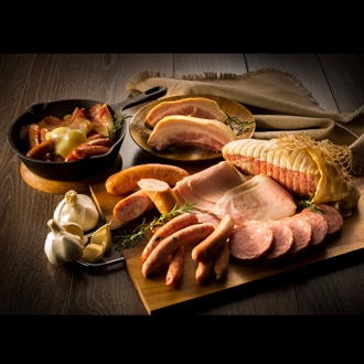 〔三國清三シェフ推奨〕北海道産 手作りハムギフト（5種入り）MN-B