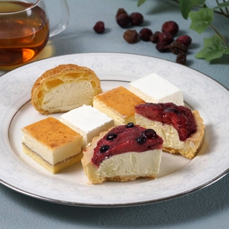 [乳蔵]北海道バラエティスイーツセット「風」（計4種9個）