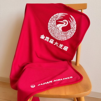 [金毘羅大芝居]JALオリジナル ひざ掛け